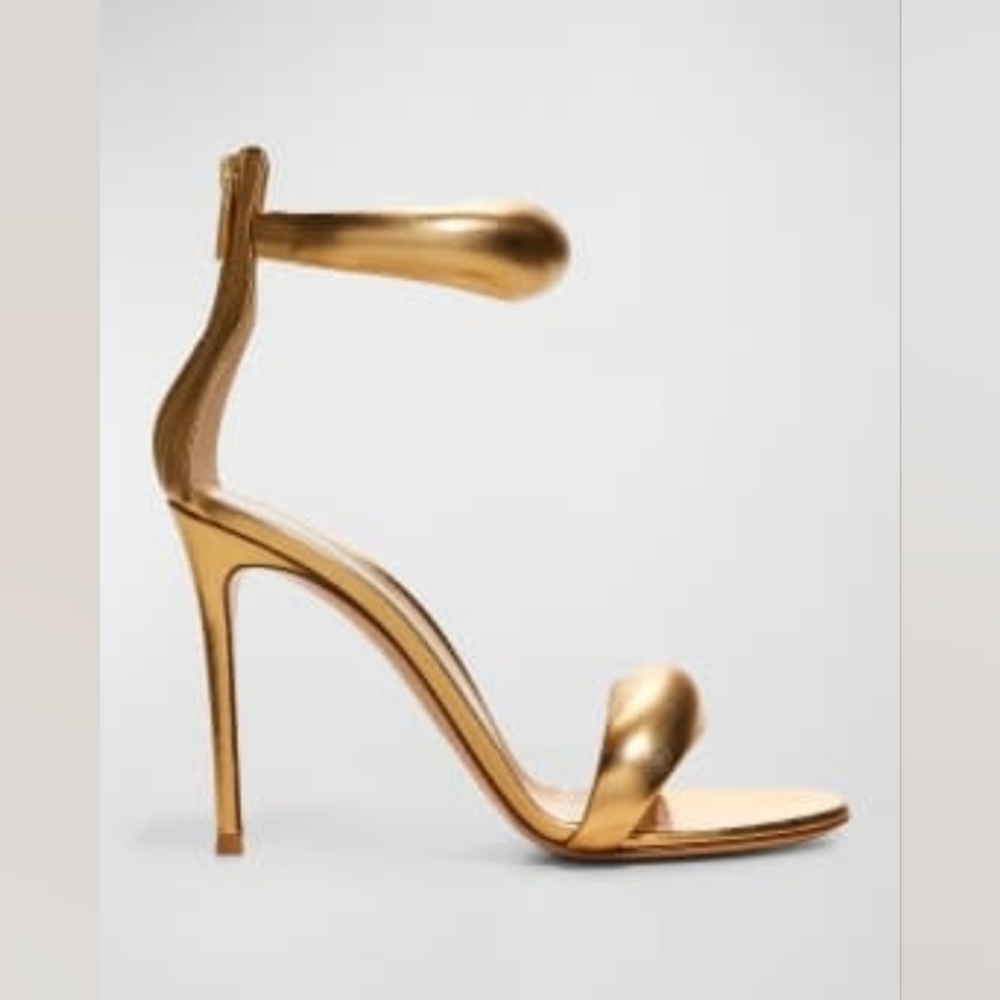 Elegant Nude High Heel Sandals